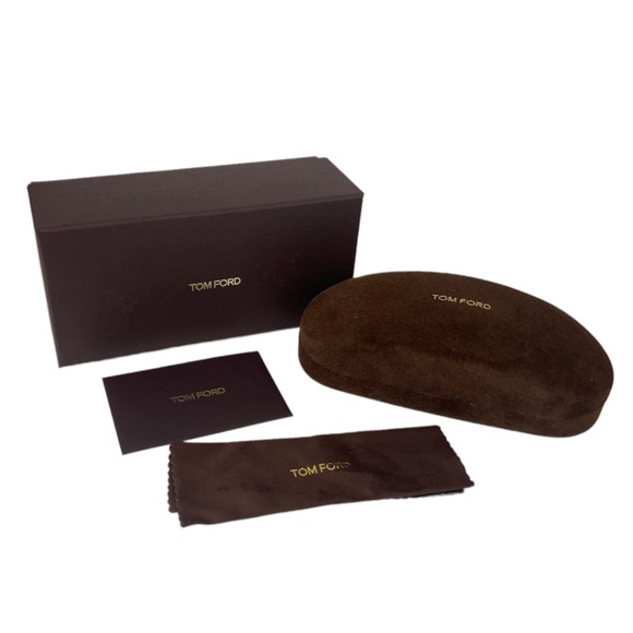 Tom Ford Women’s Sunglasses Green TF455 Oversize Lens Brown Gradient Acetate - Picture 2 of 12